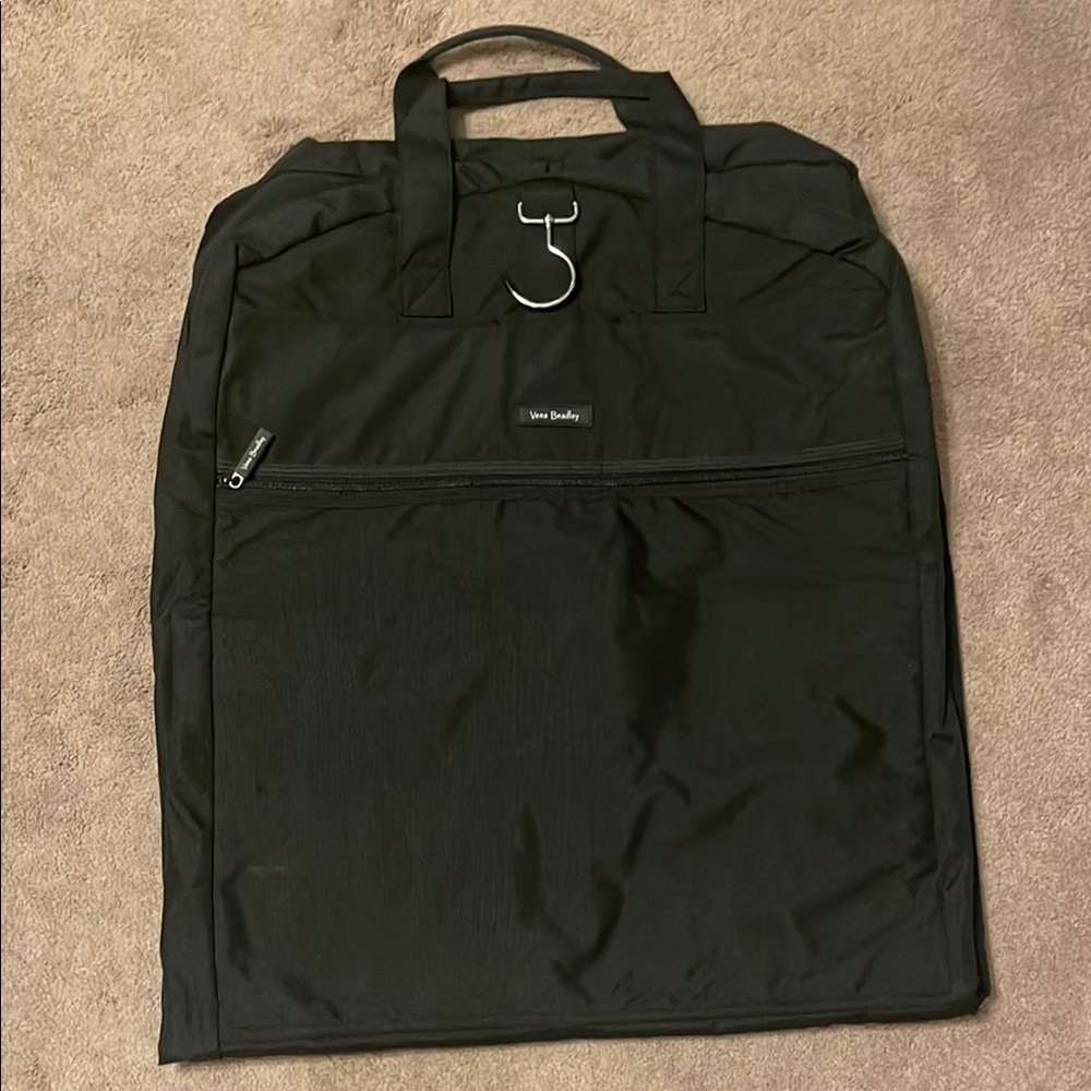 Vera Bradley Black Garment Bag NWOT